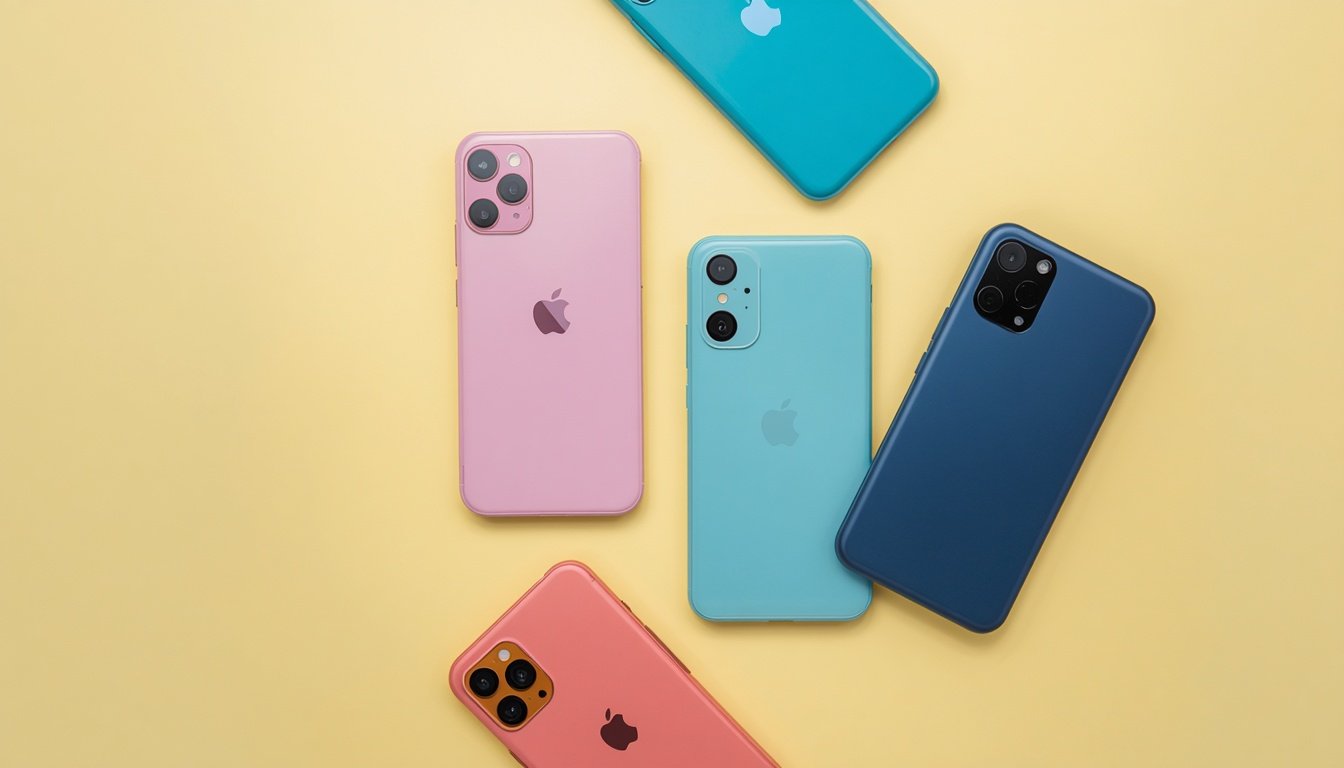 Melhor celular até R$ 1.500: quatro celulares baratos lado a lado (imagem ilustrativa)