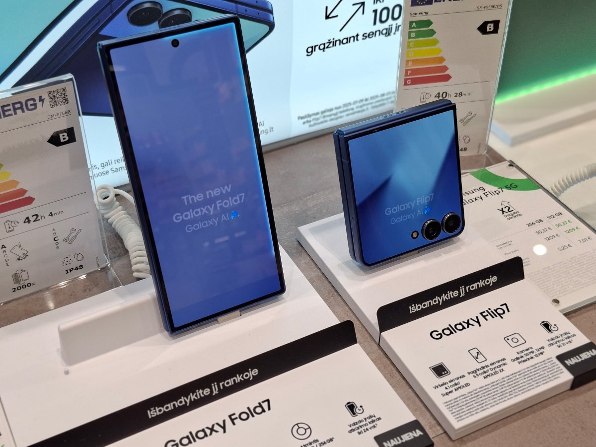 Celulares dobráveis Galaxy Z Fold 7 e Z Flip 7