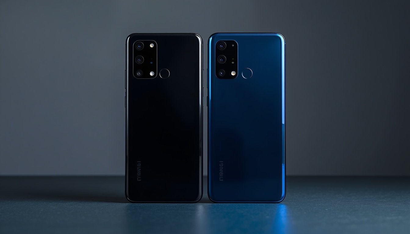 Redmi Note 15 vs Note 15 Pro lado a lado (imagem ilustrativa)